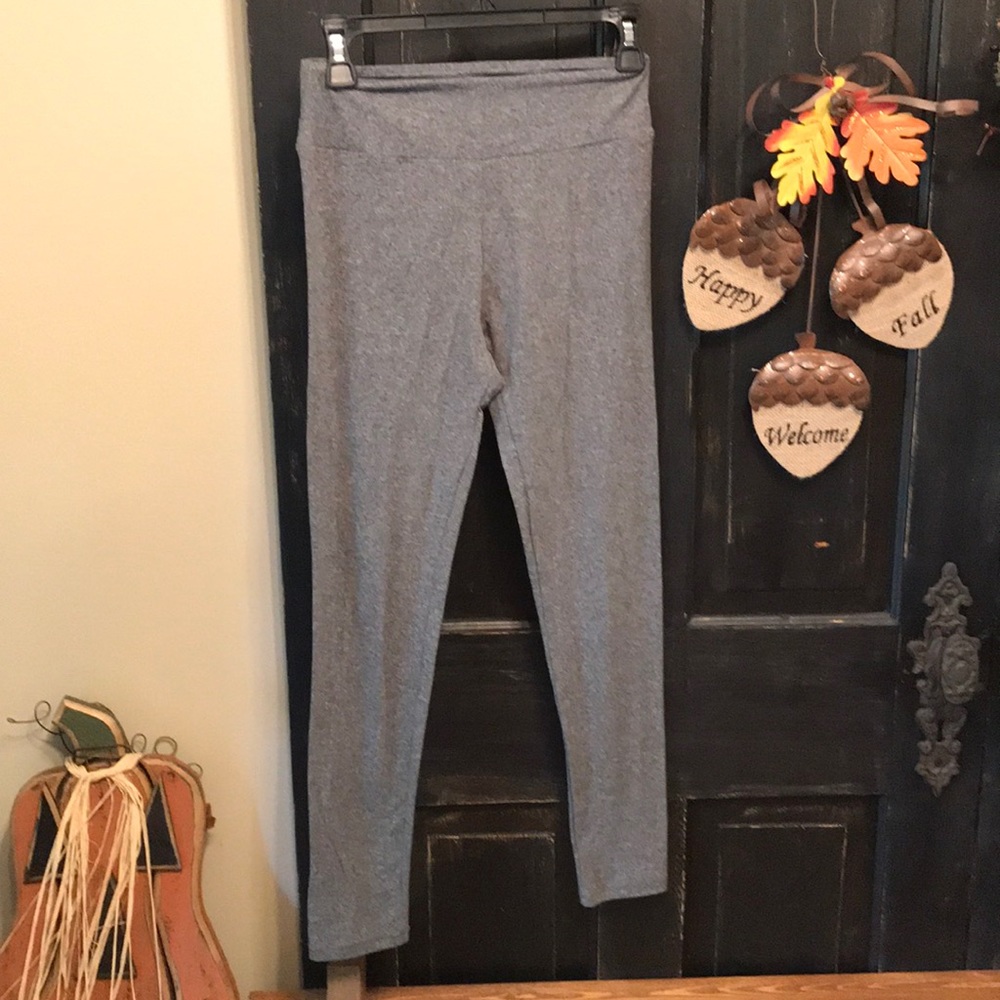 Lulu Toe Grey OS legging